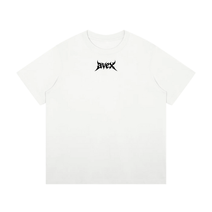 heavyweight avex tee shirt -white