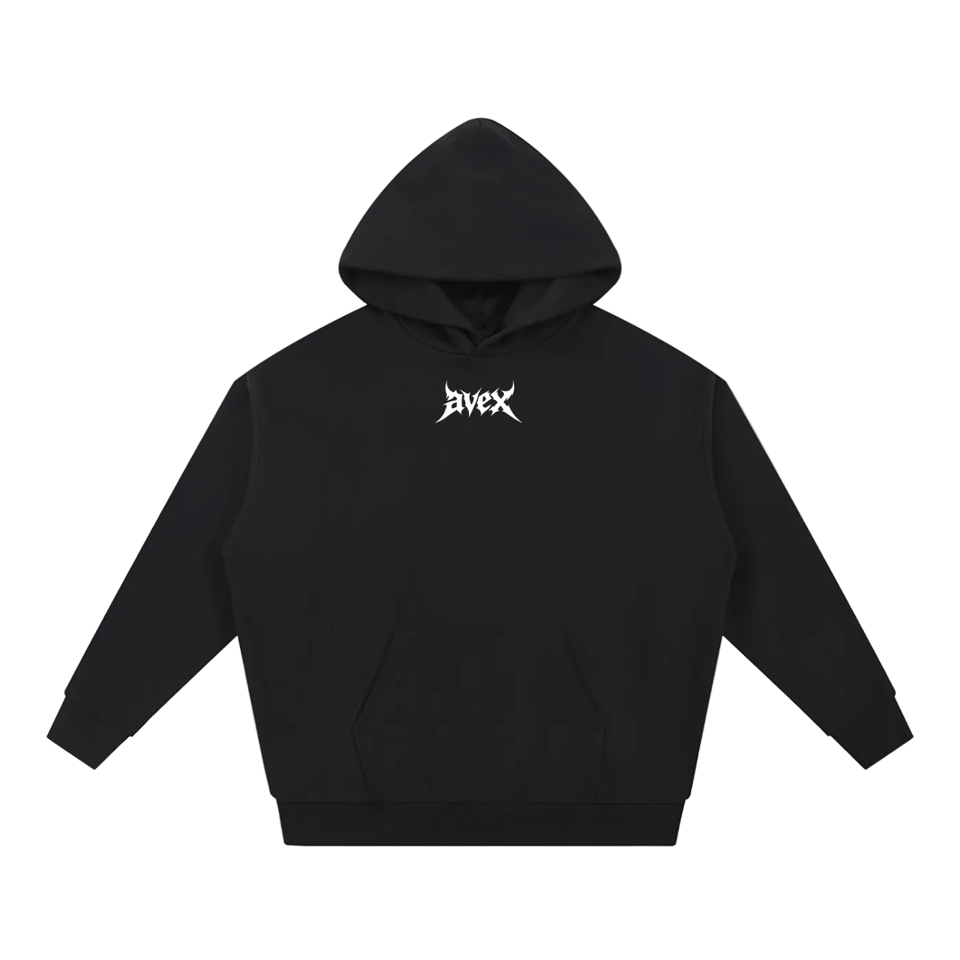 avex Heavyweight Hoodie - black