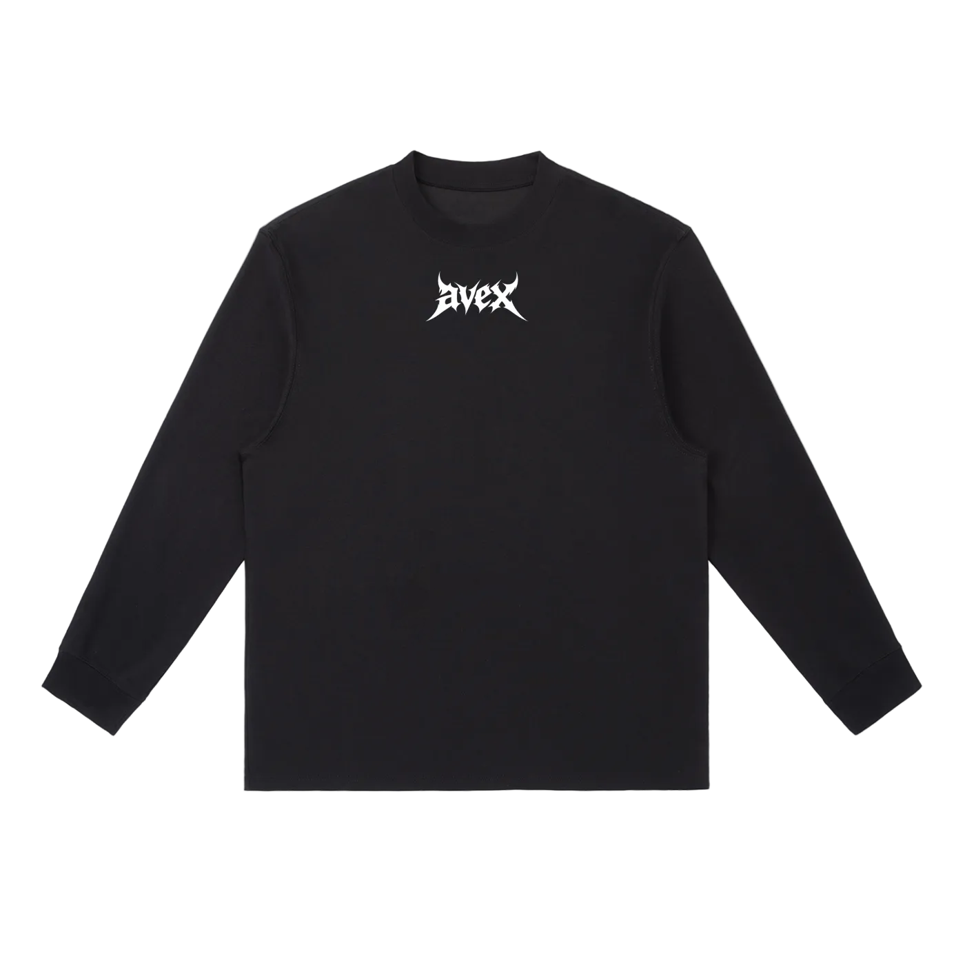 avex black Long-Sleeve T-Shirt