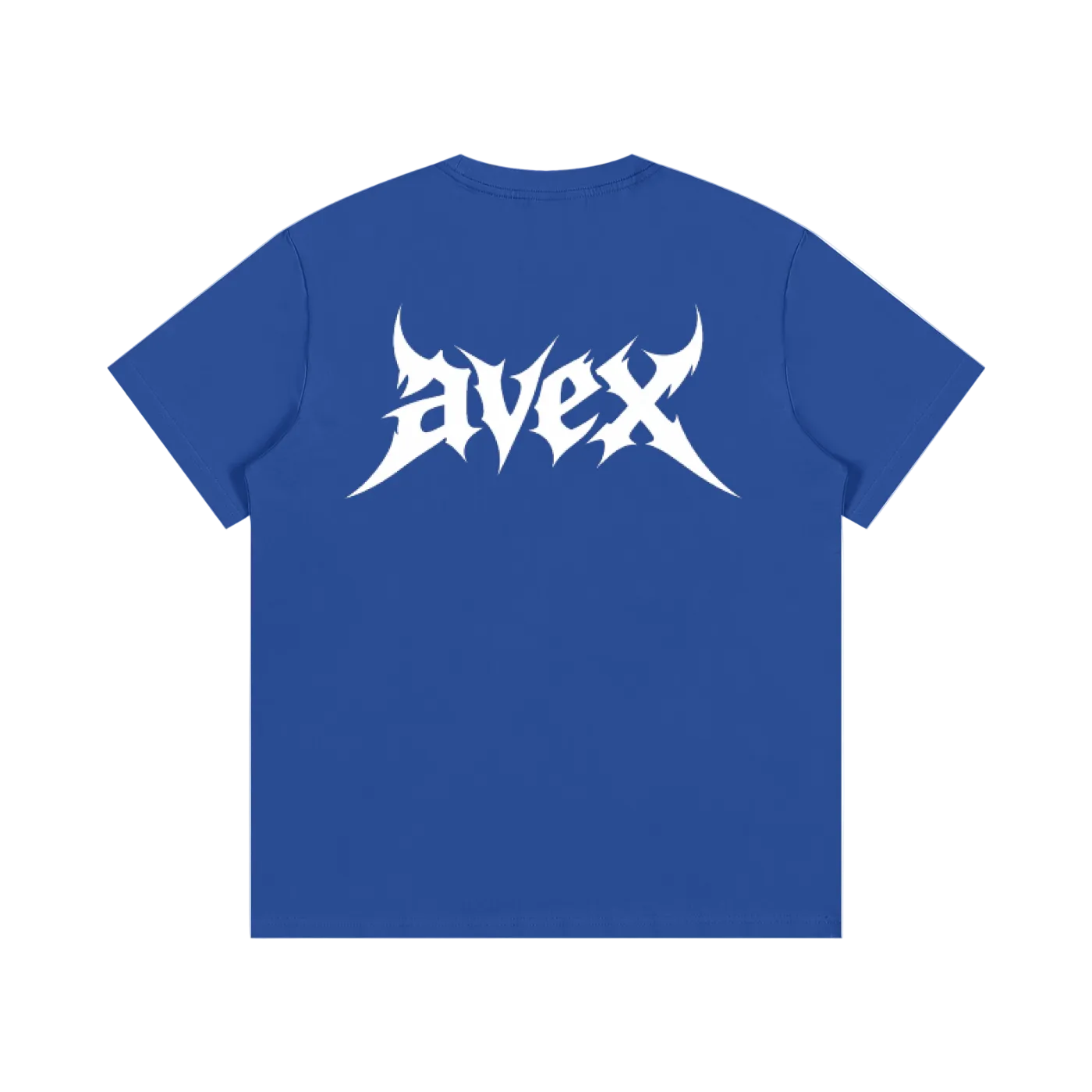 avex original blue/red t-shirt