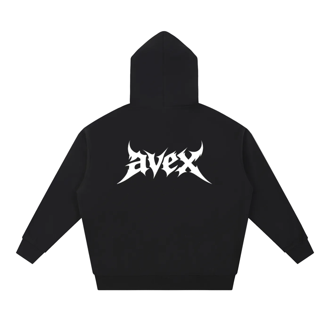 avex Heavyweight Hoodie - black